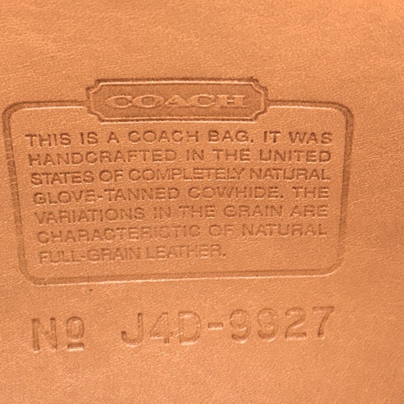 EUC-  Was told  not real.Nickel Vintage Coach Willis Top Handle Satchel - Picture 4 of 16